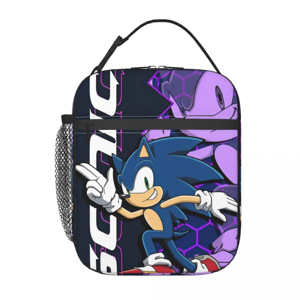 S-Sonics 절연 Hed gehog 점심 가방 그림자 보관 식품 상자 여행용 휴대용 열 쿨러 도시락 상자