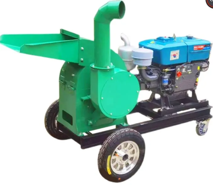 New Condition Diesel Engine Corn Maize Grinder Hammer Mill Machine Rice Husk Peanut Shell Walnut Coconut Shell Crusher