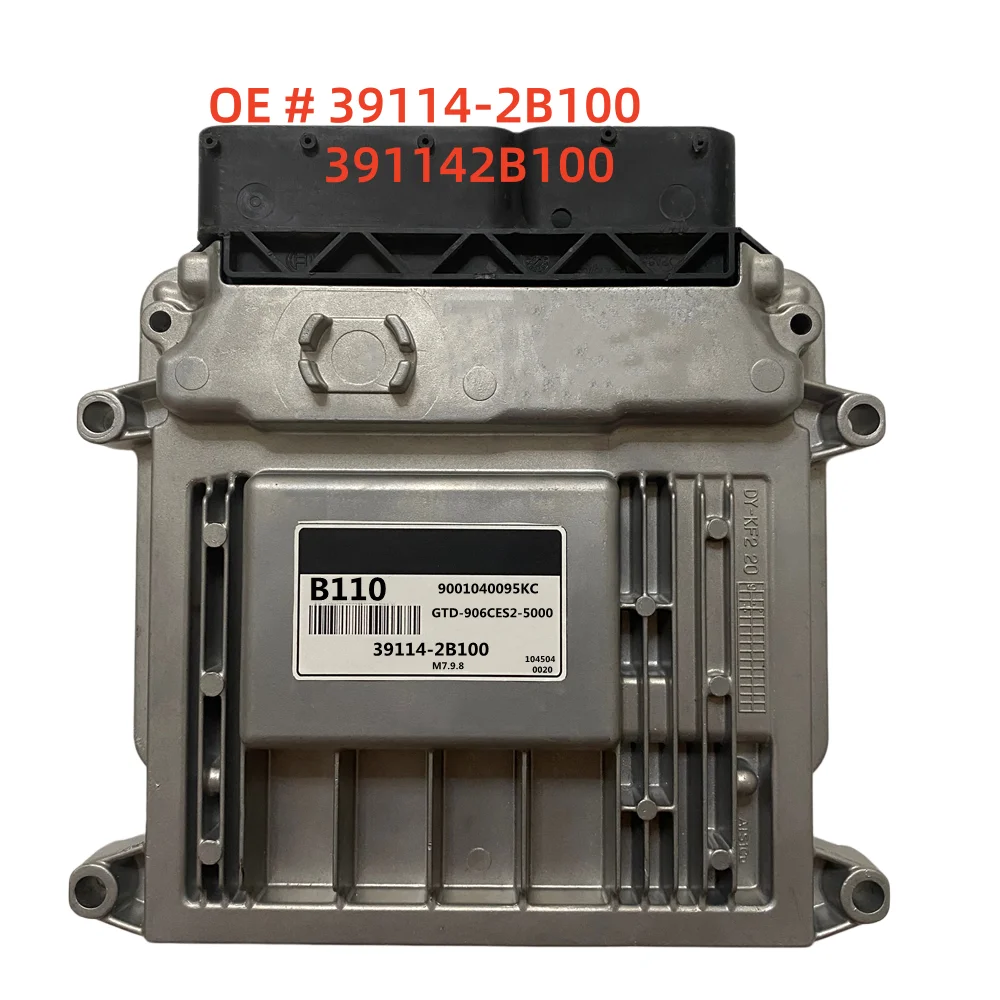 High quality 39114-2B100 391142B100 Car Engine Computer Board Electronic Control Unit B110 M7.9.8 ECU for Hyundai