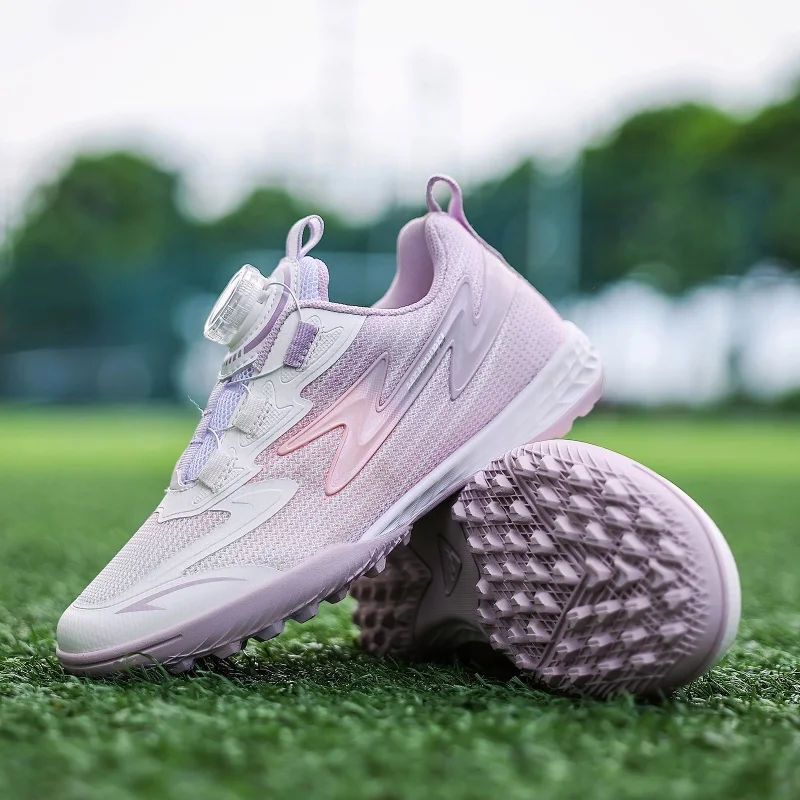 Professional Match Adult AG FG Soccer Cleats Textured PU Upper High-friction TPU Stud Anti-slip Boost Ball Control For Grass