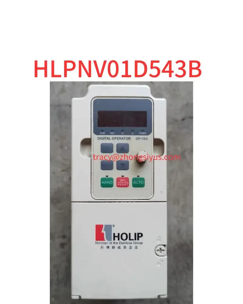 Second-hand NV series 1.5 KW380V inverter, HLPNV01D543B, function package