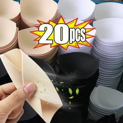 2/20PCS Triangle Sponge Push Up Bra Pads Set Women Invisible Insert Swimsuit Bikini Breast Enhancers Chest Cup Pads Accessories