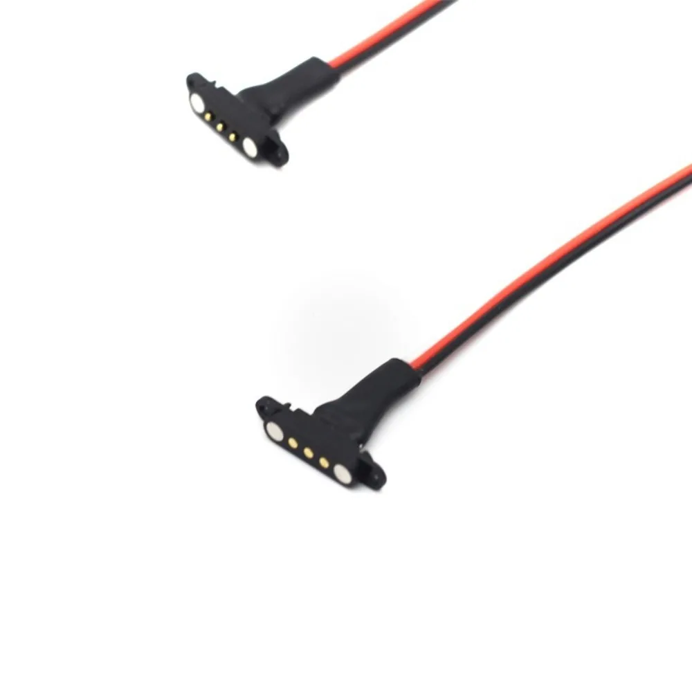 جديد المغناطيسي RC تمديد كابل أسود البلاستيك المفاجئة على كابل محاكاة سهلة التركيب سيارة ضوء تمديد سلك RC الملحقات