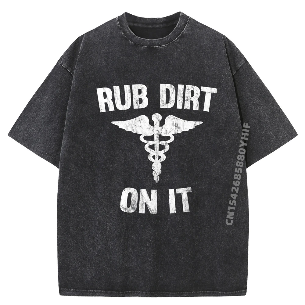 

Футболки с принтом Rub Dirt On It Забавная мужская футболка Повседневная последняя мужская осенняя футболка и футболки Мужская свободная стираная футболка