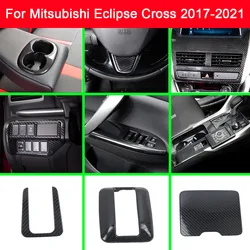 Per Mitsubishi Eclipse Cross 2017-2021 interruttore faro anteriore in acciaio inossidabile Trim Frame copertura di sfiato uscita aria condizionata