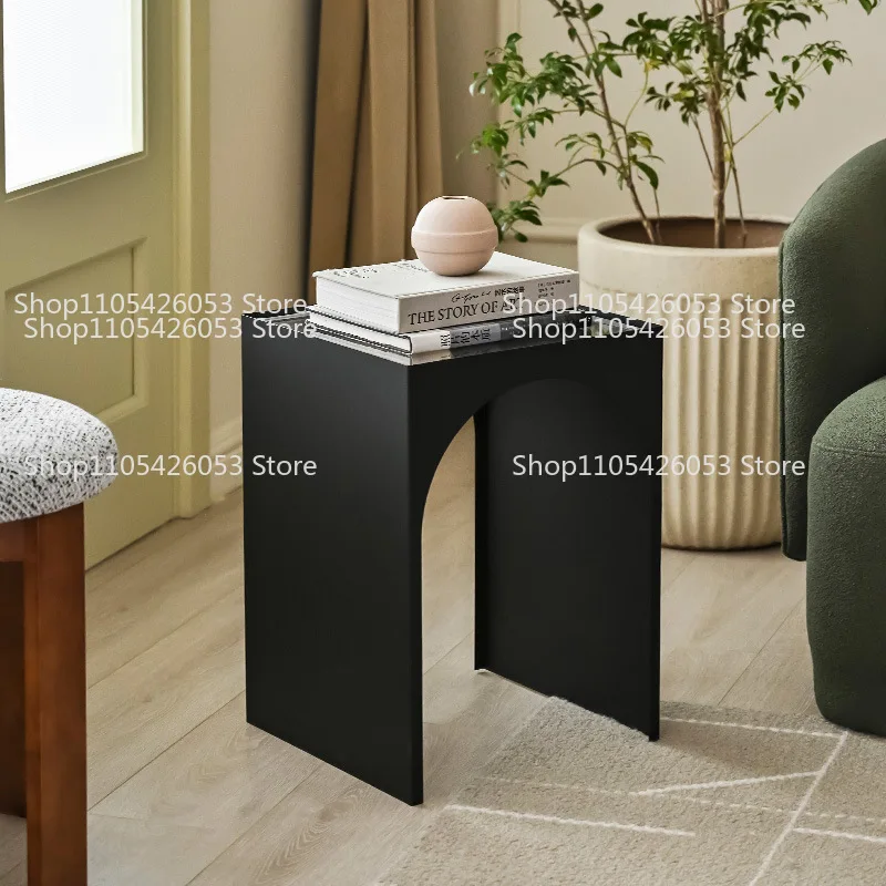 

Geometric light luxury edge sofa folding mobile coffee table small apartment modern simple living room corner few household