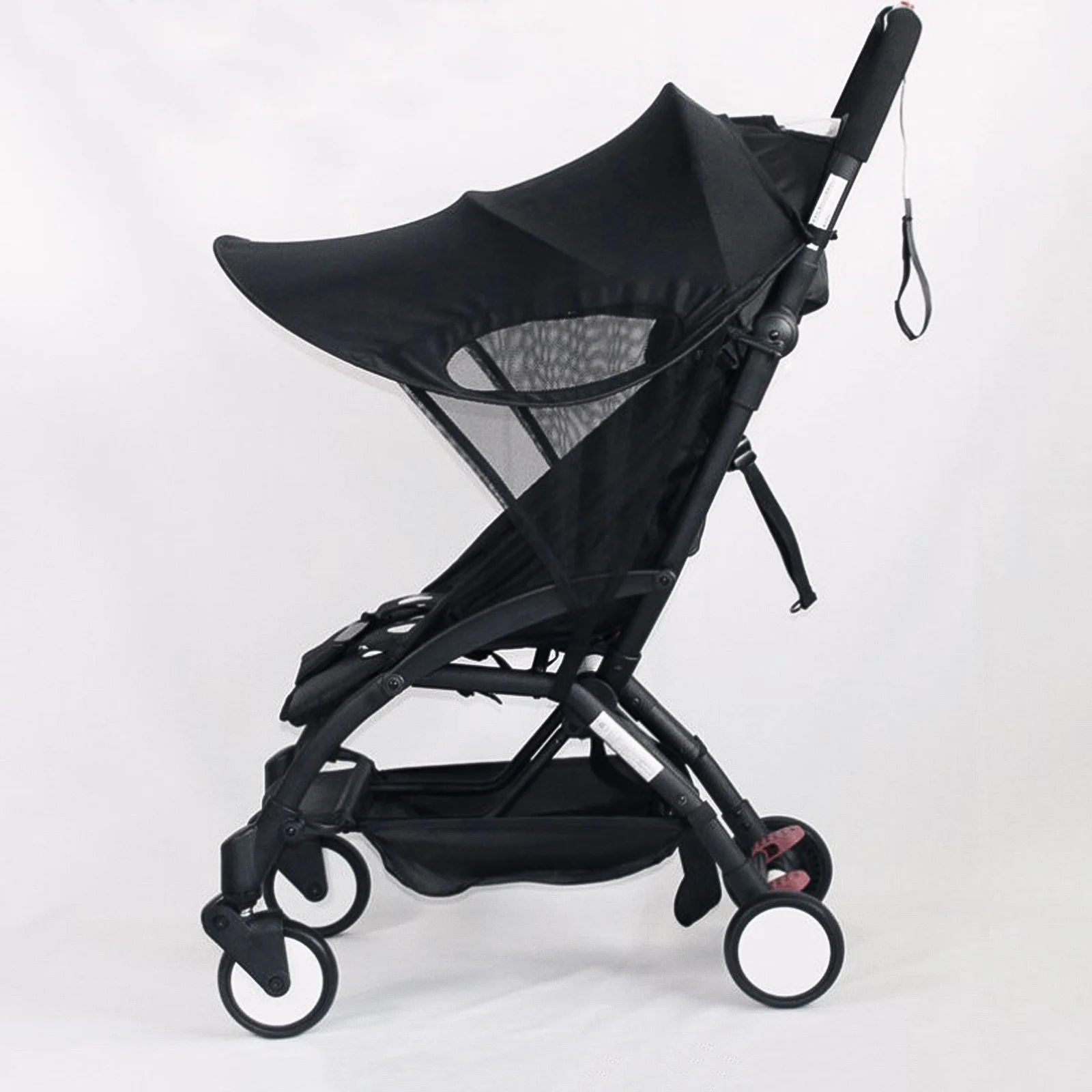 عربة أطفال مظلة واقية من الشمس سباندكس مقاومة للرياح عربة أطفال مظلة كبيرة ظلة غطاء كامل حماية من الأشعة فوق البنفسجية جيدة التهوية