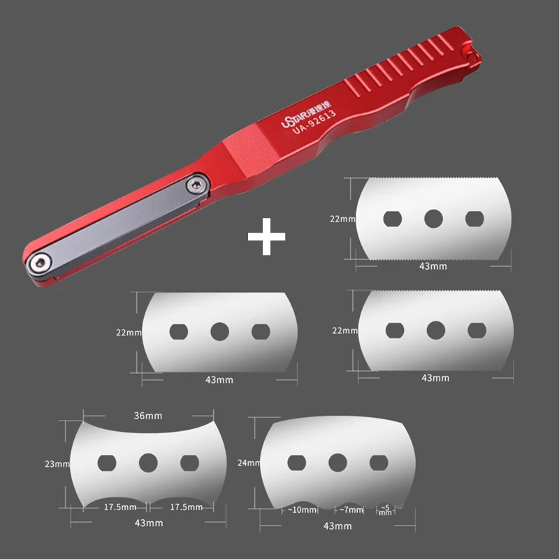 Special shaped Hand Saw Modelling Knife Hobby DIY Hacksaw Tool Kit With 5 Pieces Craft Blades For Hand Cutting