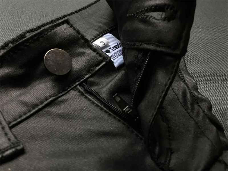 여성 로우 웨이스트 스트레치 미니 데님 반바지 핫팬츠 비치 파티 클럽웨어 블랙 스키니 PU 인조 가죽 반바지