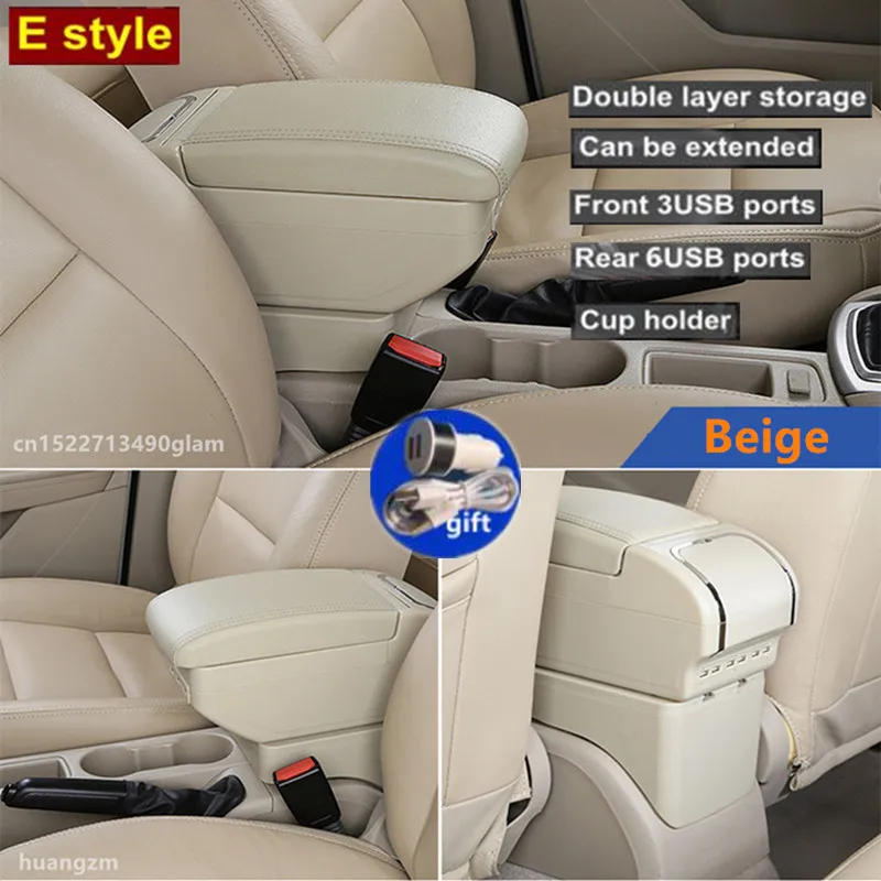 Für Hyundai Accent Armlehnenbox für Hyundai Accent Verna Auto-Armlehnenbox Mittelkonsole Aufbewahrungsbox Spezielles Nachrüst-Zubehör – Detail 24