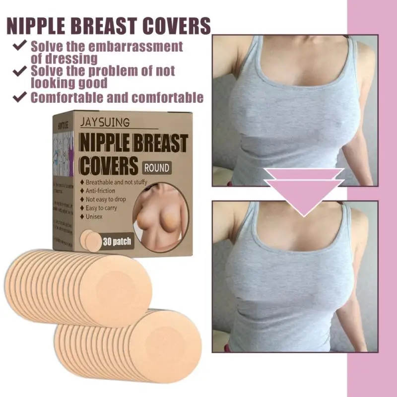 

15/5pairs Nipple Petals Cover Breast Patches Invisible Breast Sticker Light Breathable Unisex Adhesive Chest Petals Underwear