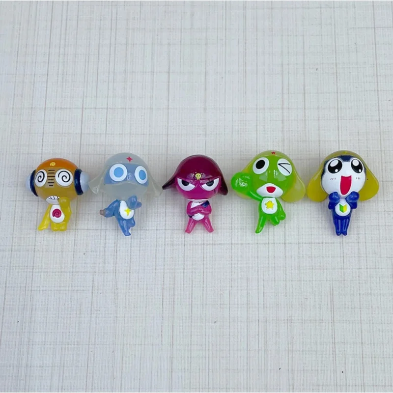 الجديد في المخزون بانداي غاشا الرقيب كيرورو الشكل لطيف على ظهره تزيين مُثبت حلية جمع سلسلة هدايا عيد الميلاد اللعب