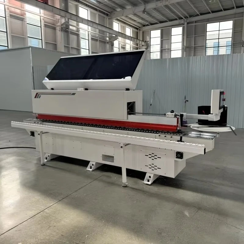 Automatic Universal Edge Bander for PVC Trims Straight Edge Banding Machine with Cleaning Gluing Functions for MDF Production