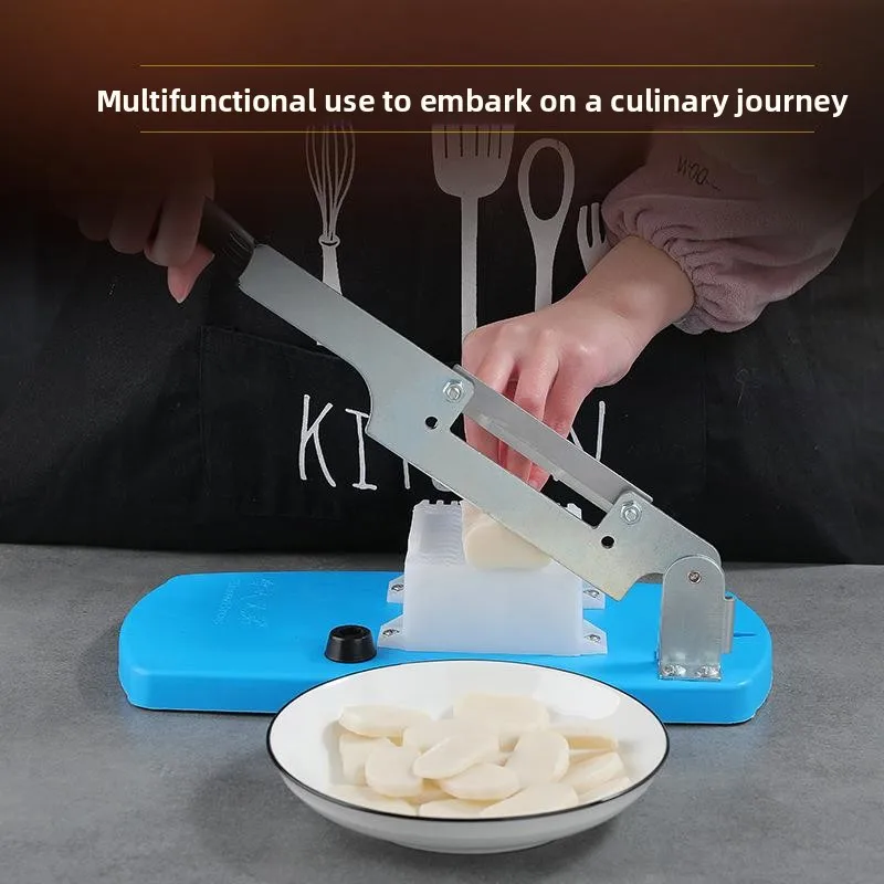

Multi-Functional Kitchen Cutter Machine for Cutting Cake Potato Slice Jujube Paste Gelatin Thread Small Year Model Home Use