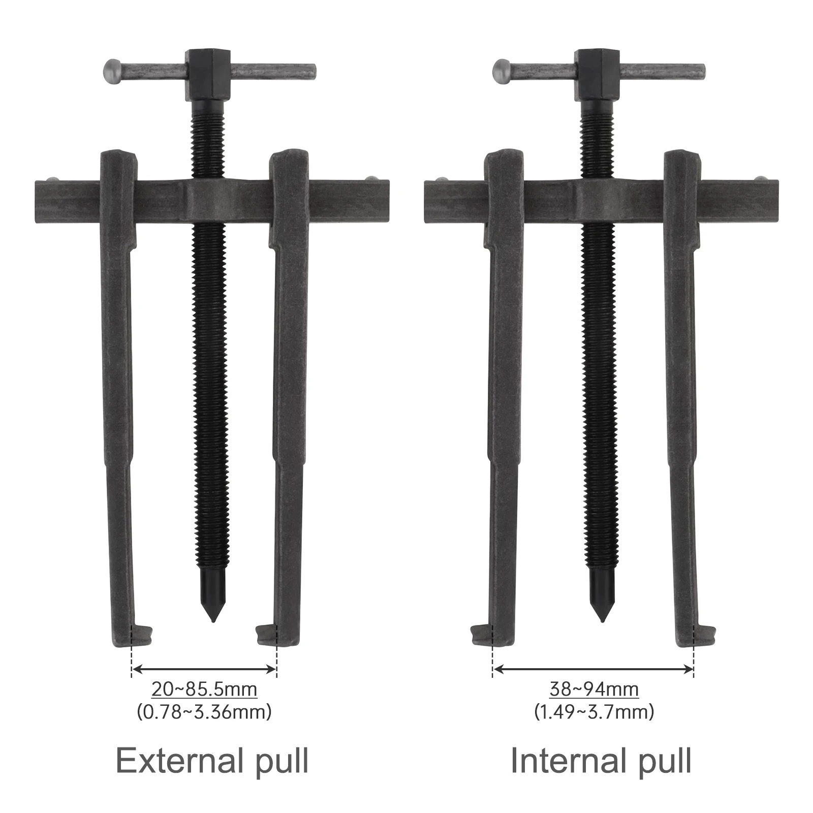 Two Claw Puller 8 inch Separate Lifting Device Pull Bearing German Type Auto Mechanic Hand Tools Bearing Jaw Puller Extractor