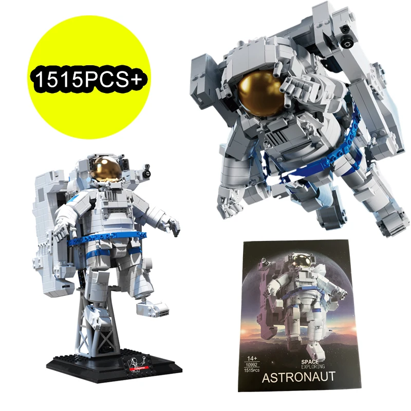 Creative Space Astronaut Compatible 31152 Set Buiding Blocks Decor Model MOC Assemble Bricks Educational Toys For Boys Girl Gift