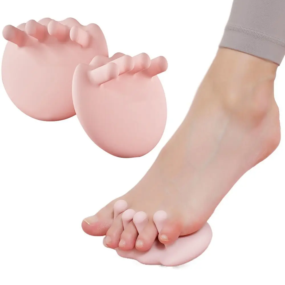 2Pcs Anti-slip Leg Sculpting Arch Trainer Thin Leg Improvement Bone Corrective Foot Massage Slipper Arch Support Wear-resistant