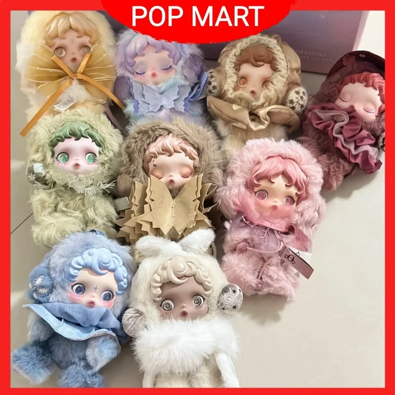 جديد حقيقي Popmart Skullpanda L Impressionnisme سلسلة صندوق أعمى اللعب Kawaii صندوق غامض أنيمي عمل الشكل هدايا عيد الميلاد