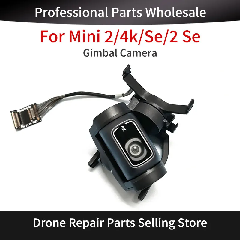 SNQP - Conjunto de Cámara con Gimbal Original para DJI Mini 4k, Gimbal para DJI Mini 2 /SE/2 SE/4K, Accesorios de Reparación de Drones, Módulo de Cámara