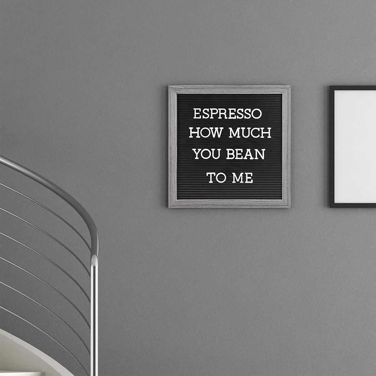 

5pcs Plastic Letter Board Set Black Lightweight For Home Office Coffee Shop English Felt Message Board Accessories