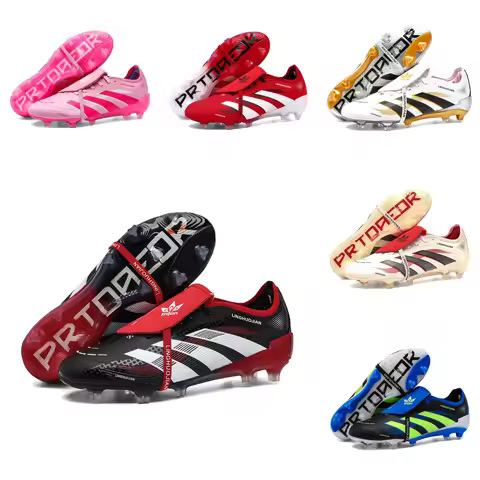 New Men Football Boots Non-Slip High-quality Soccer Shoes Grass Cleats High-top Futsal Sneakers Match Indoor Hot-selling Outdoor