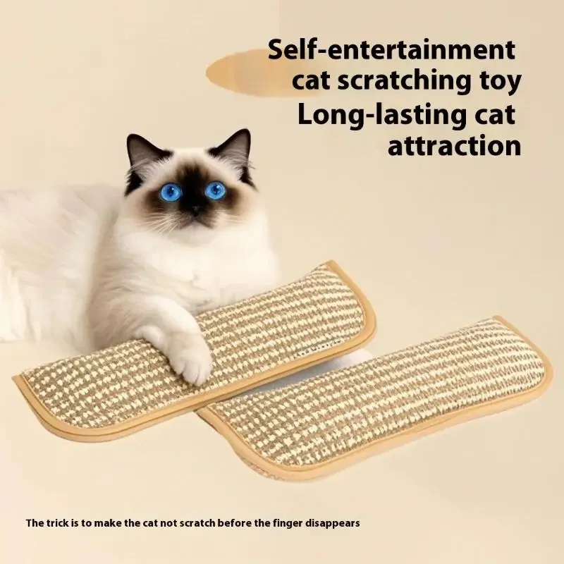 Catnip Pillow for Cats Teeth Grinding Anti-Bite Wear-Resistant Interactive Cat Toy Relieving Paw Grinding Fun Self-Pleasure