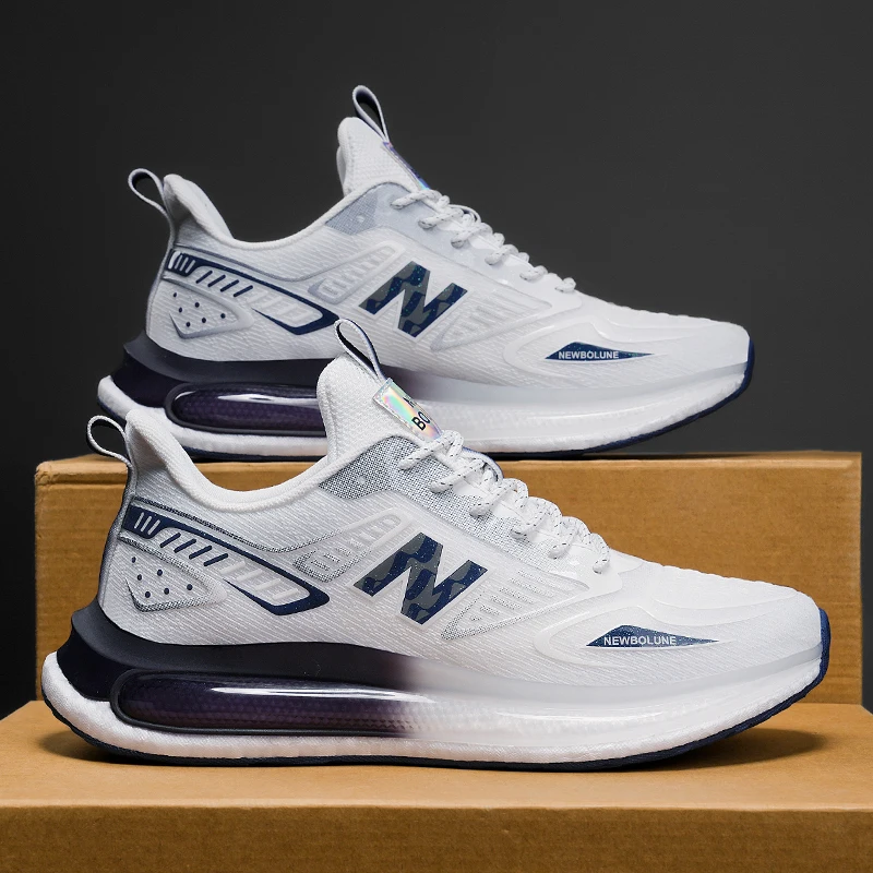 

2025 Новые мужские/женские кроссовки, легкая и дышащая сетчатая обувь, уличная модная повседневная спортивная обувь на шнуровке