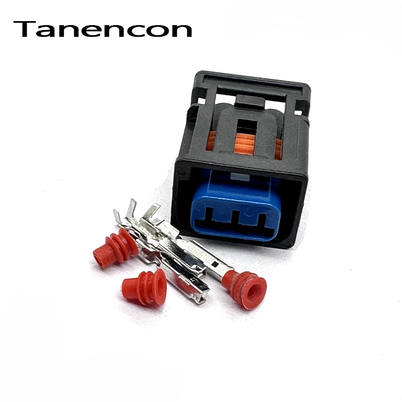 1 Set 3 Pin 2.2mm Ignition Coil High Voltage Connectors 1W7T-14A464-MA Output Transformer Plug Harness for Ford Focus COIL Honda
