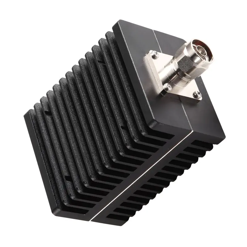 WORTHOWN-DC-3GHZ 100W RF Microwave Terminal Plug 50Ohm N Type Male/Female Attenuator Coaxial Load 1/2 Connector High Power A