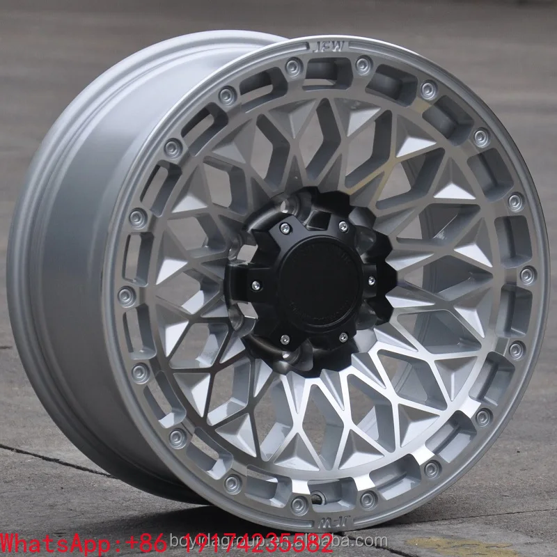 

F6116113 17x8.5 6x139.7 Black Machine Face High Quality Boyida Wheels Aluminium Alloy Wheels