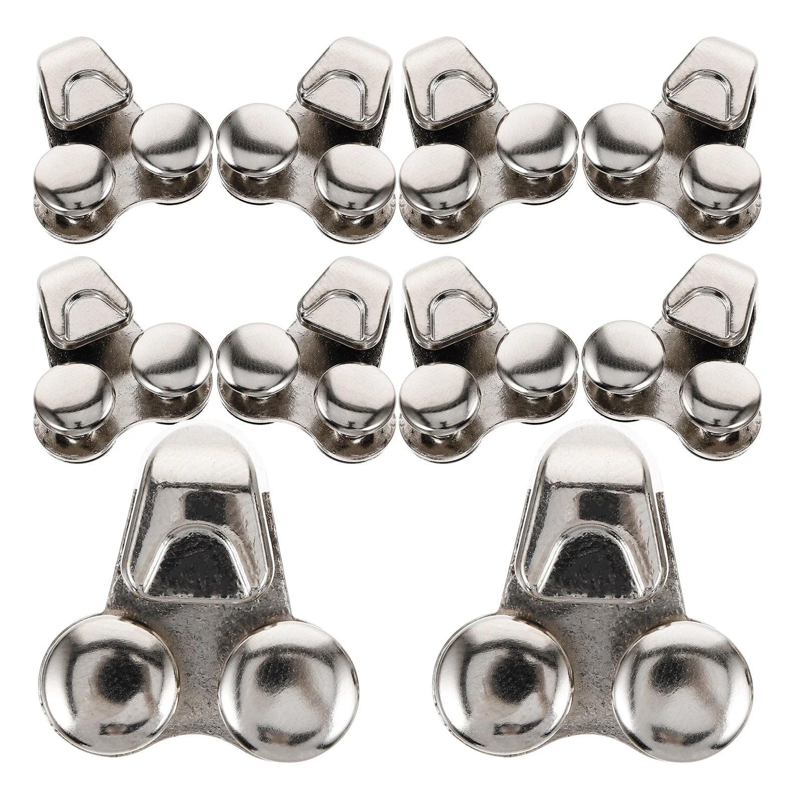 

20 шт., пряжки для шнурков из серебряного сплава, съемные ушки для ботинок, ремонтный комплект для кроссовок, спортивные аксессуары на открытом воздухе