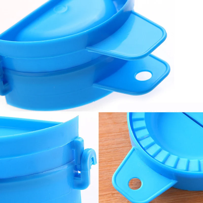 3PCS Dumpling Molds PP Dough Press Dumpling Pie Ravioli Mould Cooking Pastry Chinese Food Jiaozi Maker Kitchen Tools