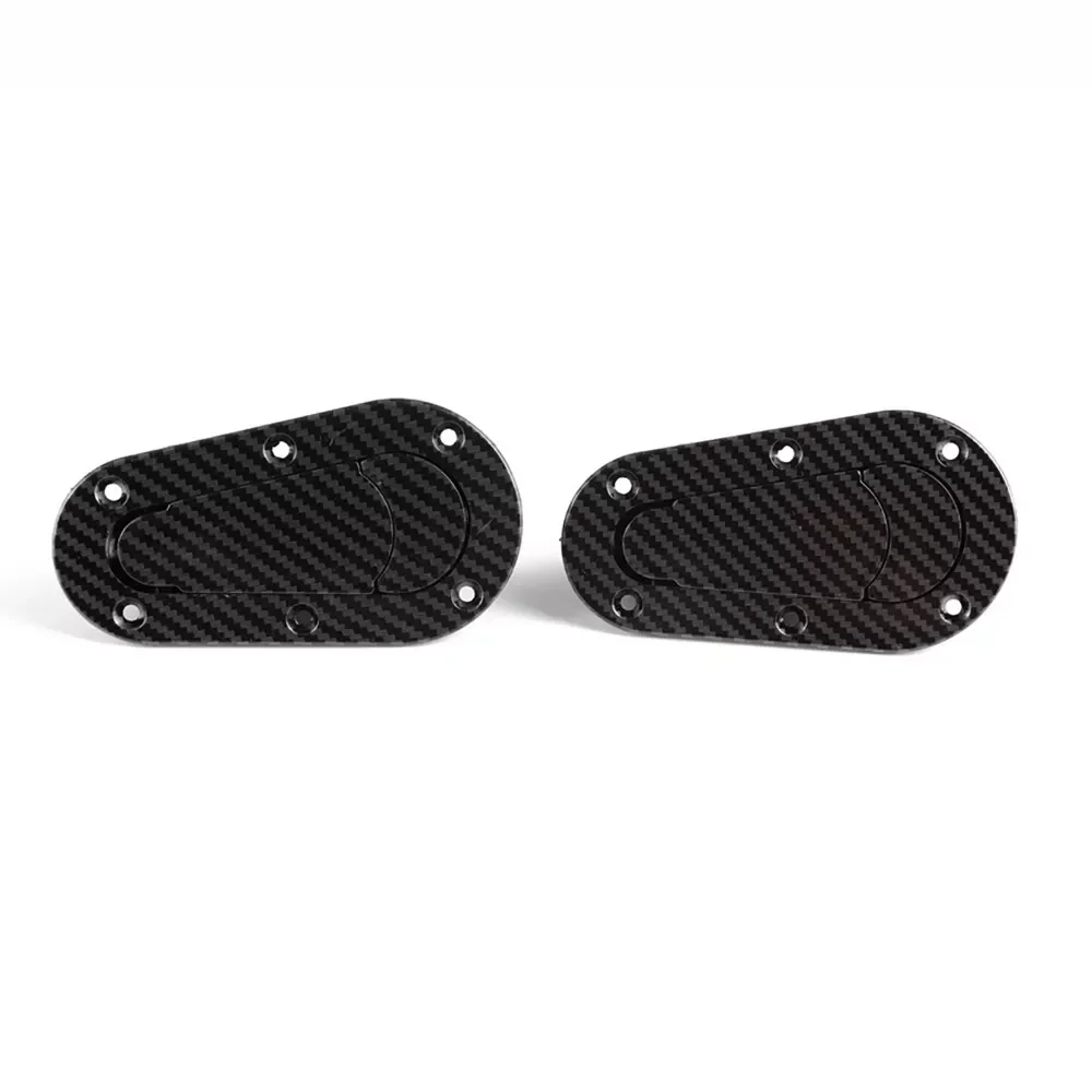 Universal Racing Hood Lock Engine Bonnet Pin Latch Kits Refitting With Keys Mount Car Accessories Black/Carbon