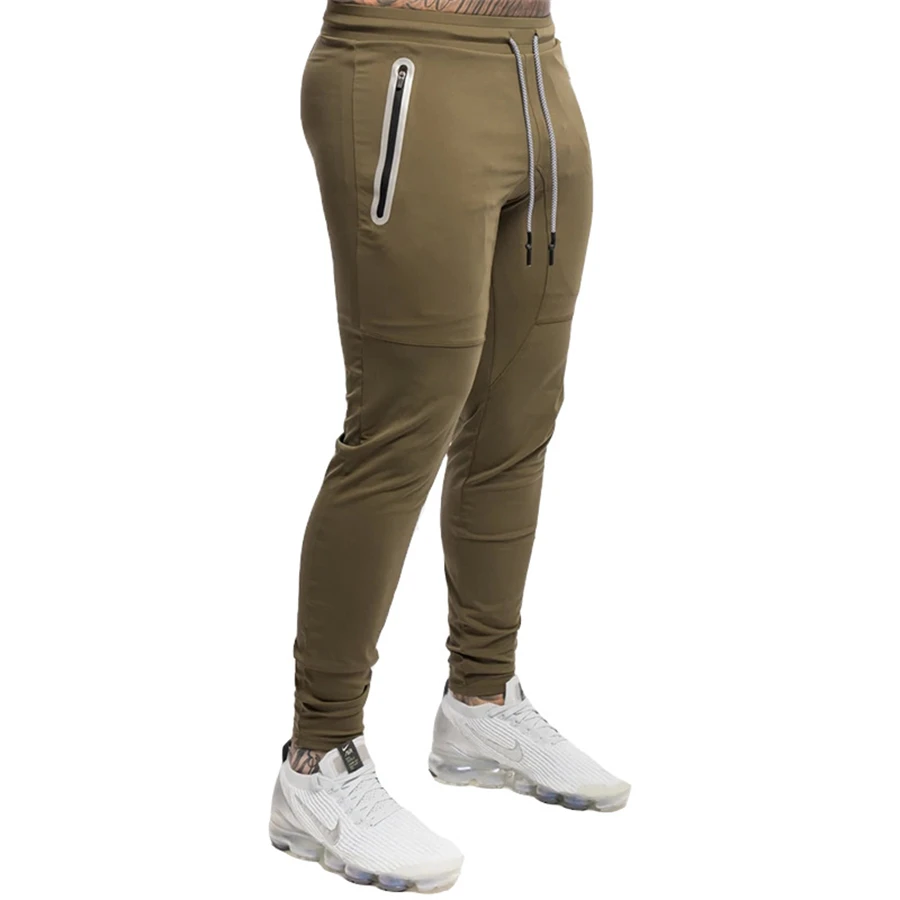 Pantalones deportivos de marca de moda para hombre, ropa de calle informal para exteriores, novedad