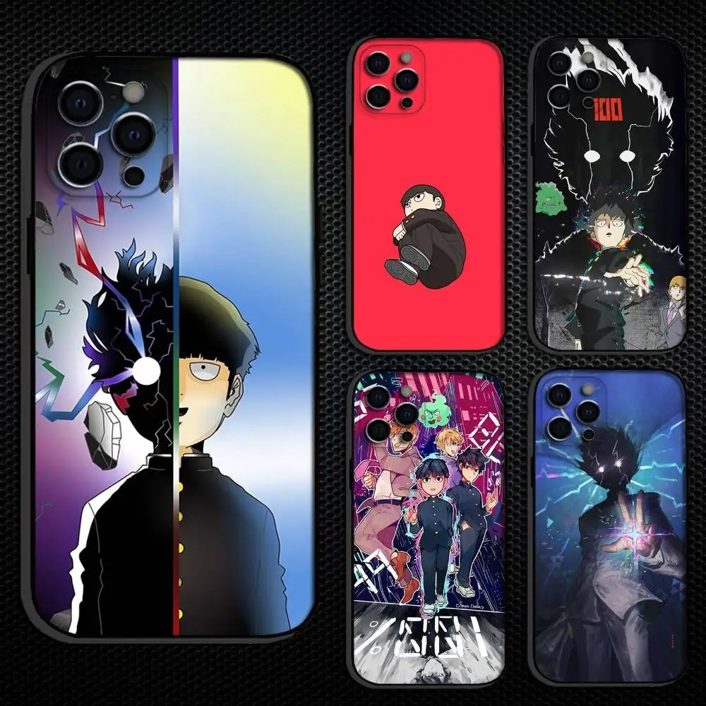 

Popular M-Mob P-Psycho 100 Phone Case For iPhone 16,15,14,13,12,11 Plus,Pro Max, Others Soft Black Cover