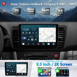 Автомагнитола 2К RedPower 75263 Hi-Fi для Subaru Legacy BL/B13 (05.2003-09.2009) Outback BP  Android Car DVD Player