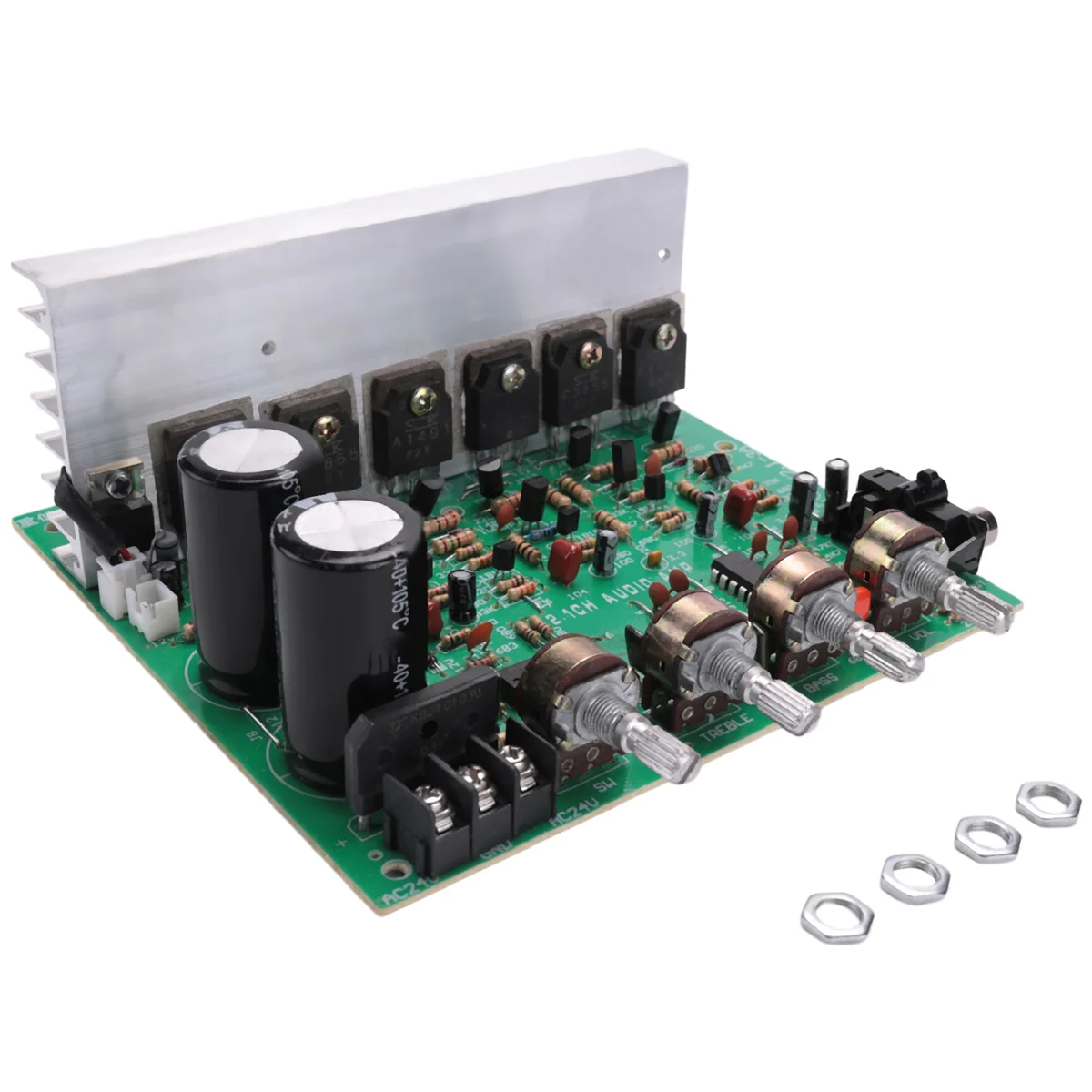 Audio Amplifier Board 2.1 Channel 240W High Power Subwoofer Amplifier Board AMP Dual AC18 - 24V Home Theater