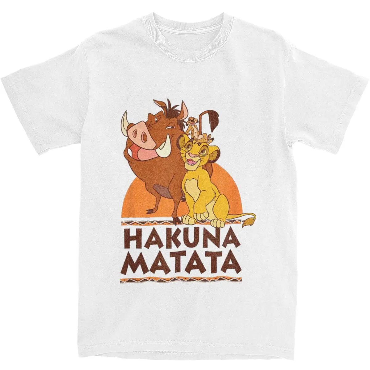 The Lion King Hakuna Matata Simba Timon Pumbaa T Shirt Trending T Shirts Short Sleeve Classic Tshirt