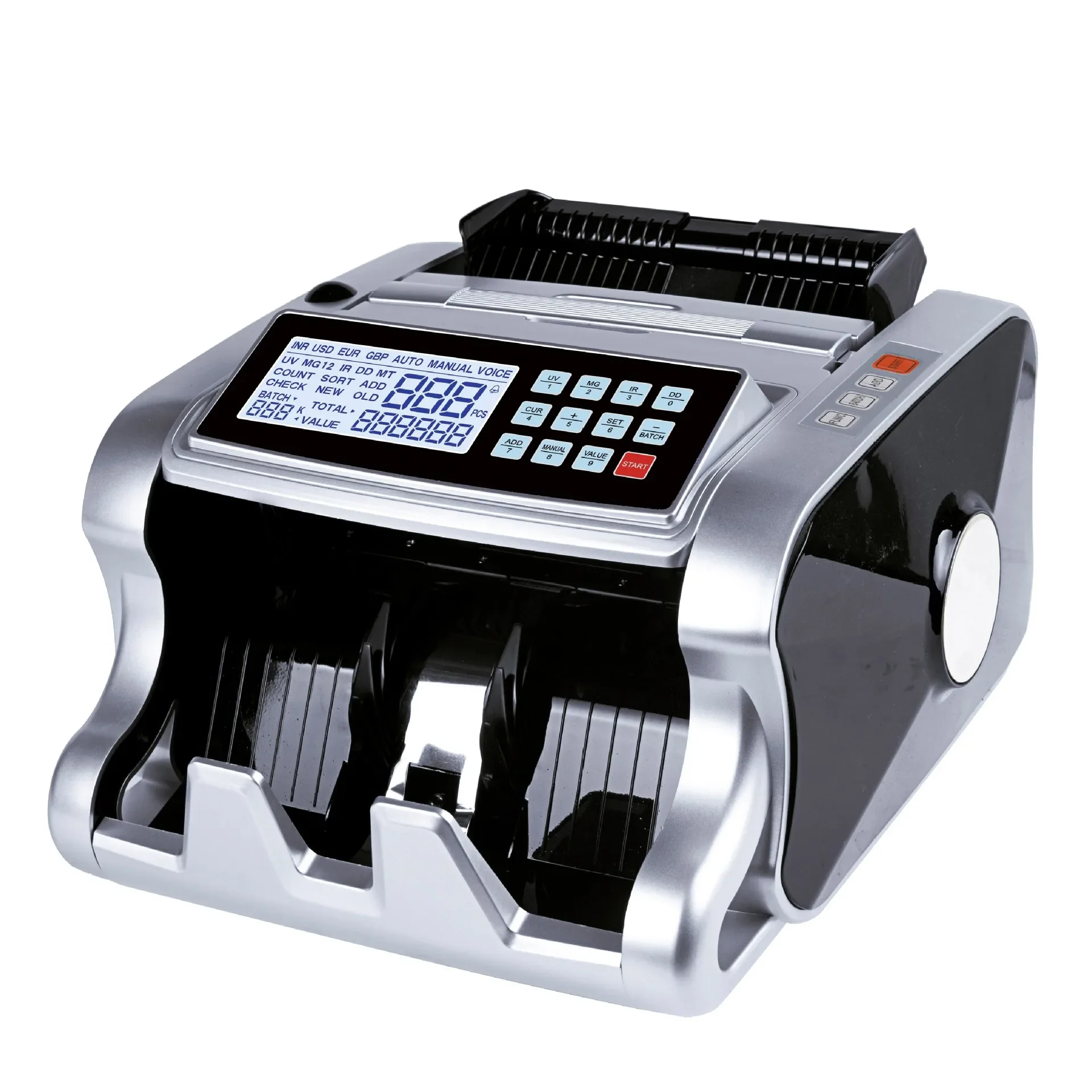 Dollar Euro Multi-currency Currency Verifier, National Currency Counting Machine