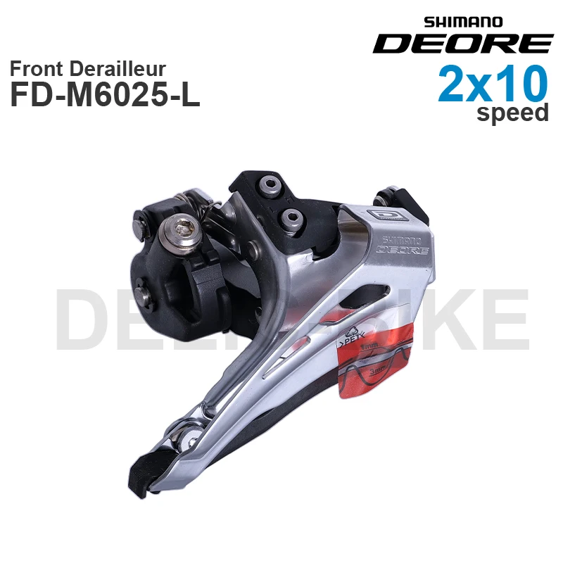 SHIMANO DEORE M6000 2x10 3x10 Speed Front Derailleur FD-M611-B FD-M611-D FD-M6025-H FD-M6025-L FC-M6000-H Original parts
