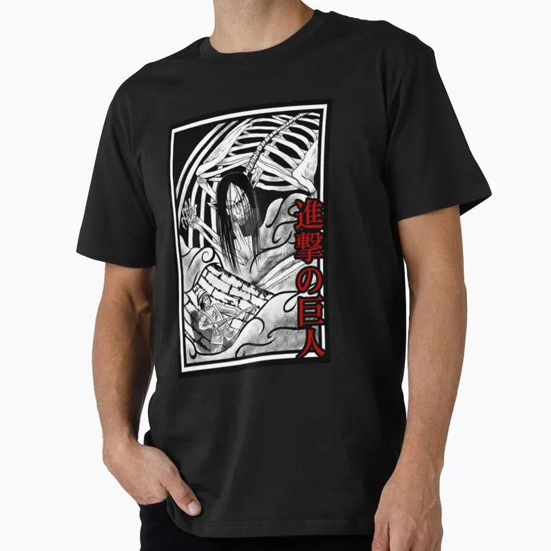 titan life 1205 Attack on Titan Anime Gift T shirt Short Sleeve Tee Shingeki no kyojin Print Graphic Clothes US size tops