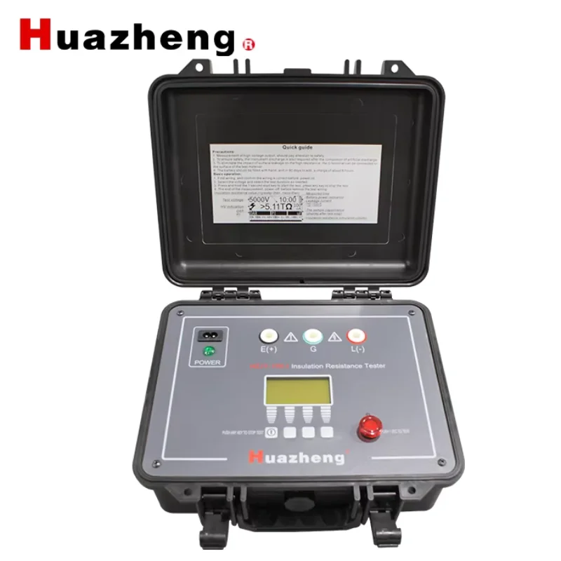 Electric High-voltage 10kv Digital Tramegger High Current Insulation Resistance Tester