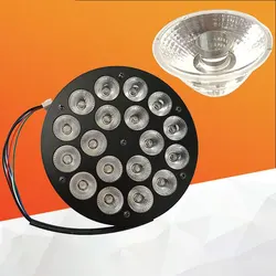 Lente per RGB LED Par Light 54x3 Par 24 PAR Light Repair Parts