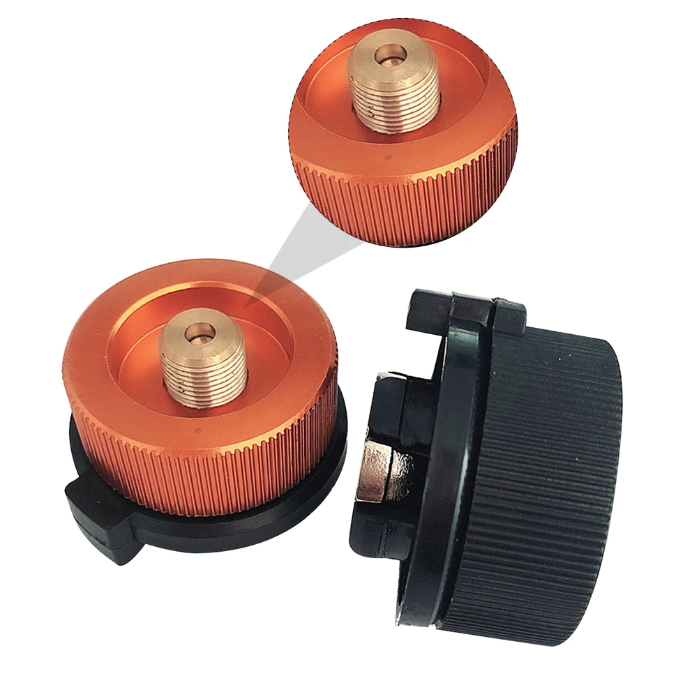 

Gas Tank Adapter Camping Stove Connector Lightweight Easy Install Bottle Adaptor Furnace Converter Outdoor Hiking