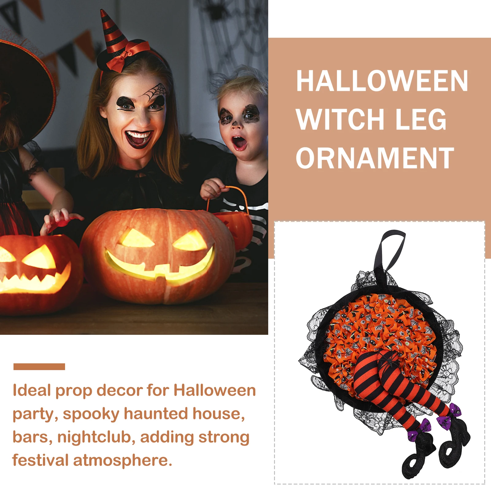 

Witch Leg Pendant Home Decor Hanging Adornment Stylish Halloween Party Festival naments Nightclub