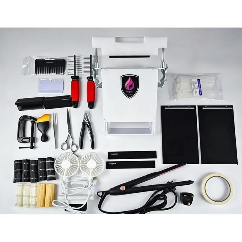 2027 New K tip Hair Extension Tool Kit Keratin Fusion Extender Fioox Pro Accelerated Bonding Machine for Ktips