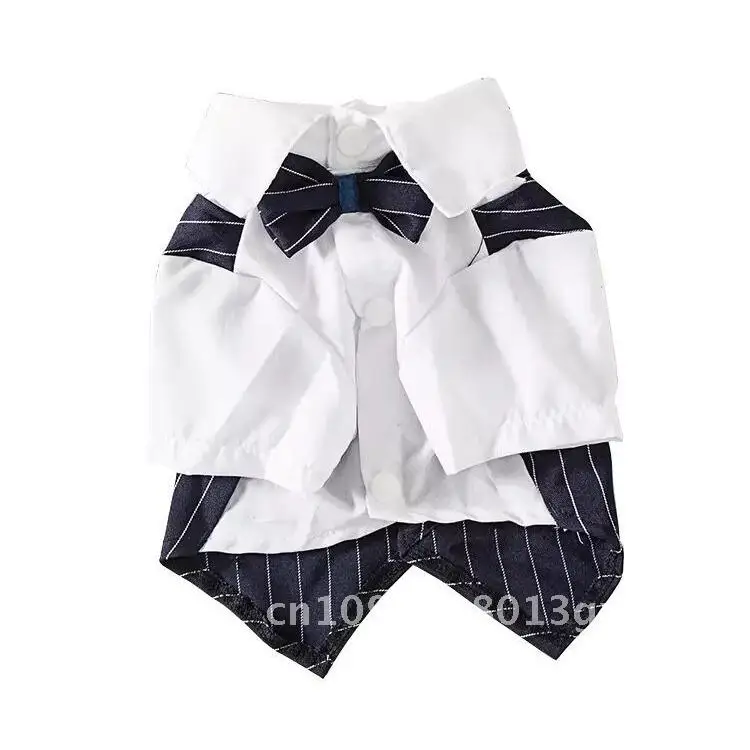 

Pet Dog Dress Suit Summer Thin Teddy Suit Shirt Wedding Dress Cat Spring Summer Clothes