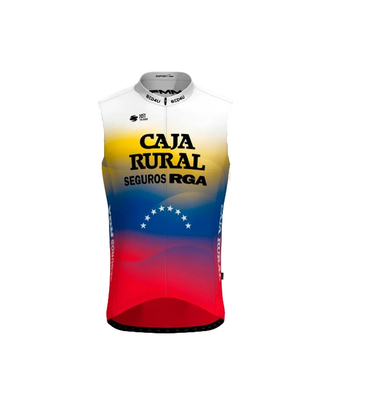 

WINTER FLEECE THERMAL 2024 Caja Rural - Seguros TEAM Sleeveless Cycling Vest Mtb Clothing Bicycle Maillot Ciclismo Bike Clothes