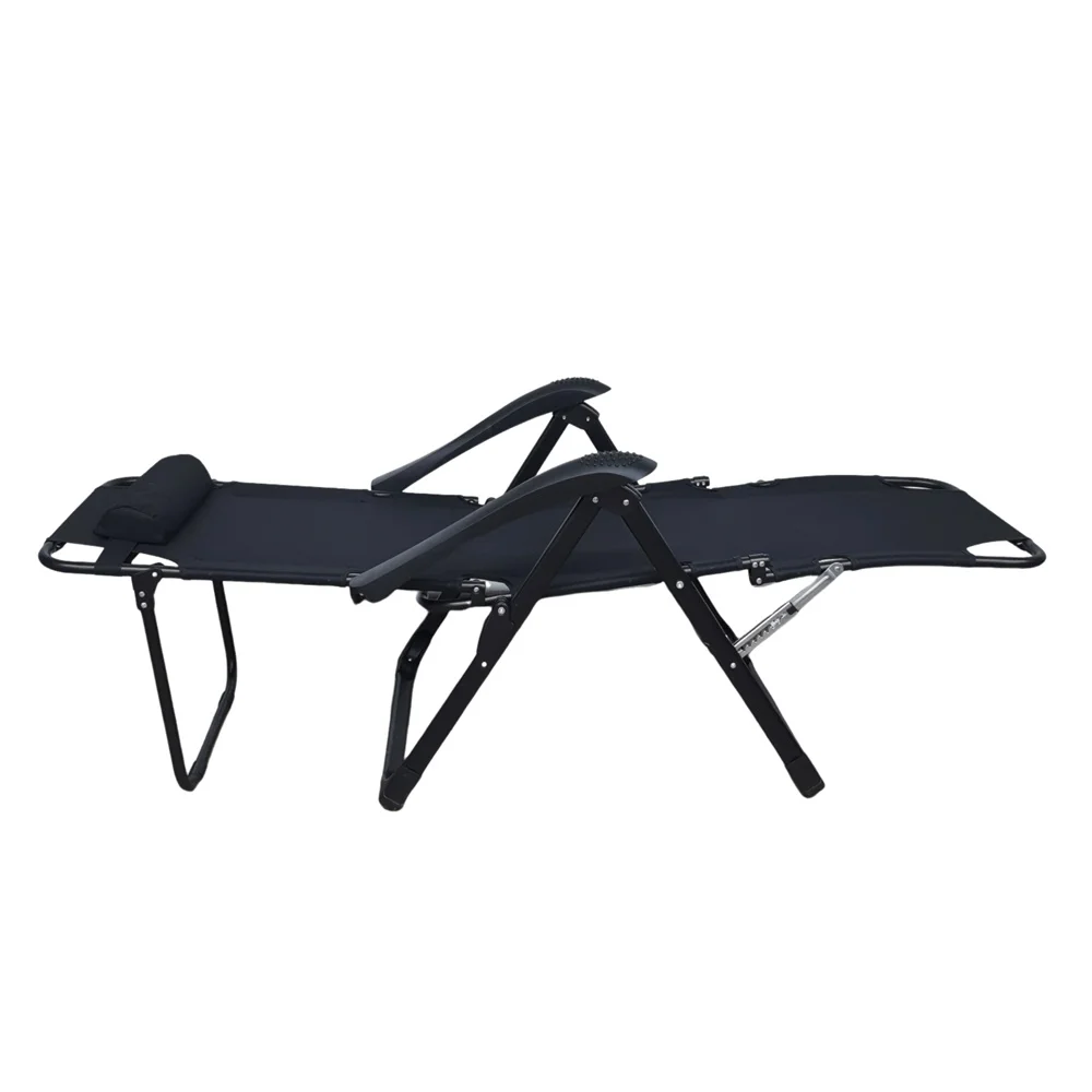 

Luxury Sling Fabric Multi-Functional Leisure Chair Portable Folding Lazy Lounger/Bed for Hotels