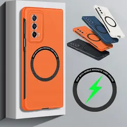 For Magsafe Magnetic Case for Honor Magic V2 Vs2 V2 V Slim Frameless Hard PC Back Cover Wireless Charging Cases Magic VS 2 V